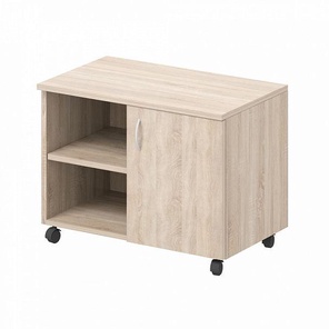 Тумба под оргтехнику на колесных опорах