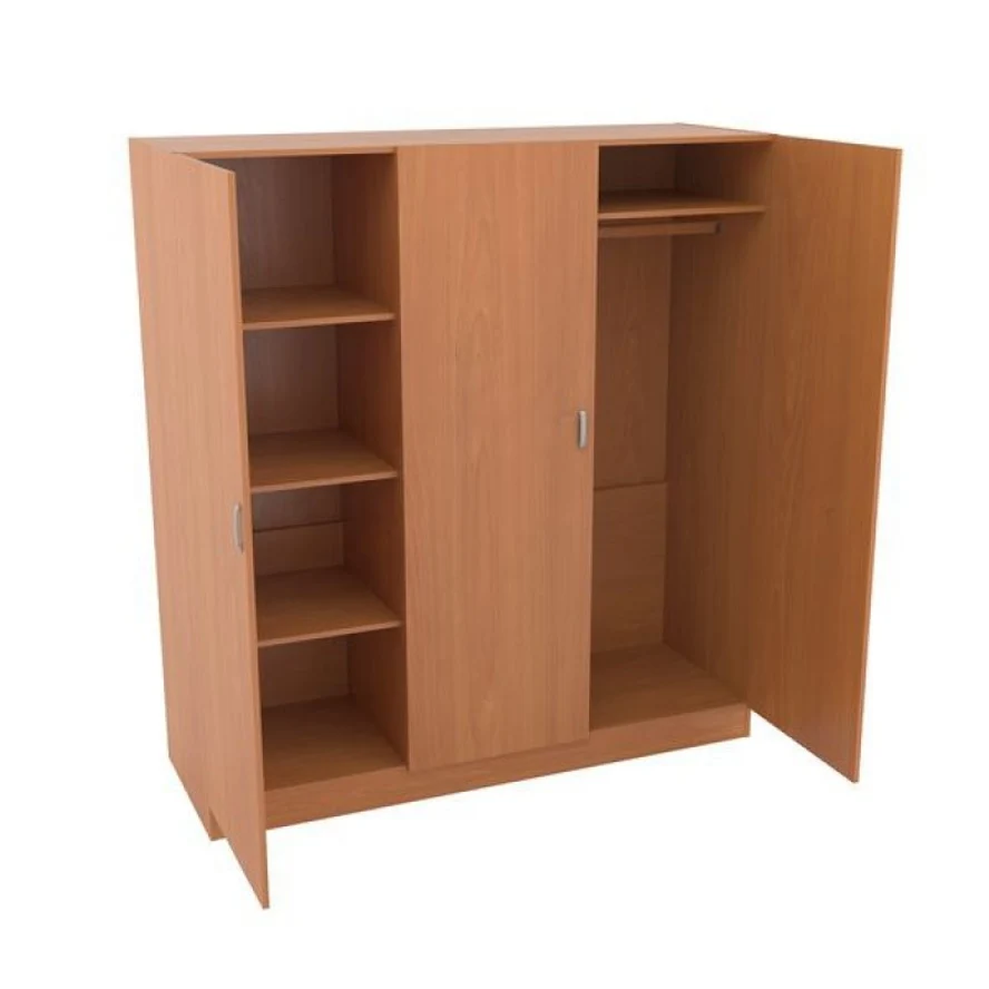 Шкаф комбинированный трехстворчатый