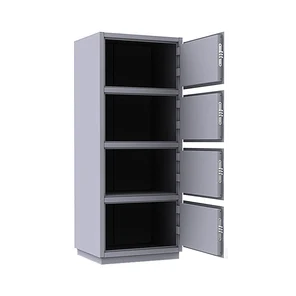 Шкаф металлический четерехъячеечный