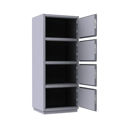 Шкаф металлический четерехъячеечный